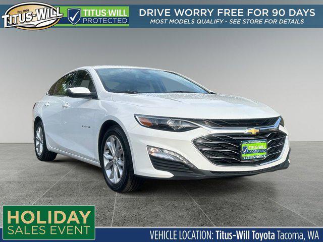 used 2022 Chevrolet Malibu car, priced at $17,388