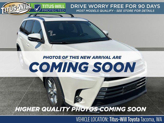 used 2019 Toyota Highlander car, priced at $36,999