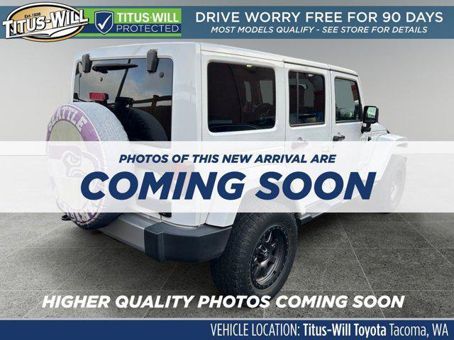 used 2015 Jeep Wrangler Unlimited car, priced at $18,999