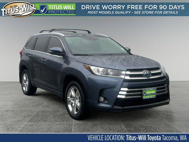 used 2019 Toyota Highlander Hybrid car, priced at $39,999