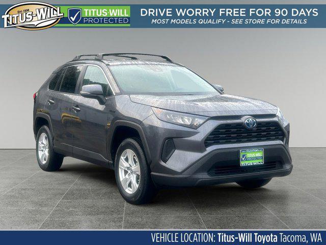 used 2021 Toyota RAV4 Hybrid car, priced at $29,999