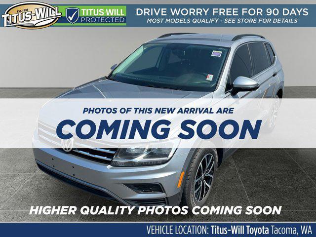 used 2021 Volkswagen Tiguan car, priced at $20,999