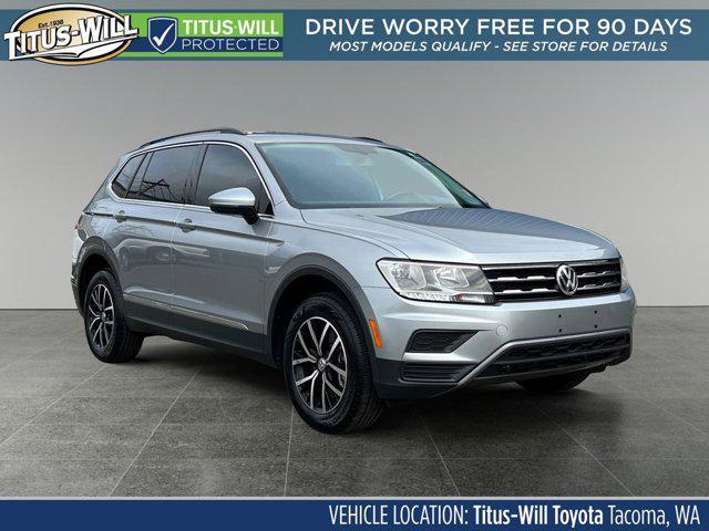 used 2021 Volkswagen Tiguan car, priced at $19,977