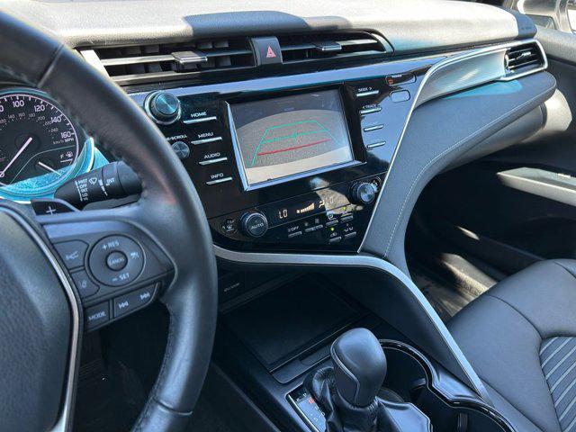 used 2018 Toyota Camry Hybrid car, priced at $29,999