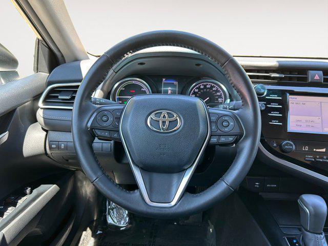 used 2018 Toyota Camry Hybrid car, priced at $29,999
