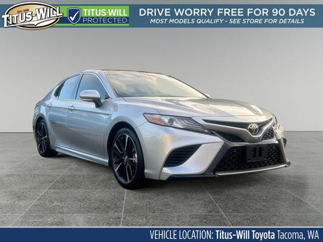 used 2018 Toyota Camry car, priced at $26,996