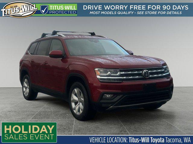 used 2018 Volkswagen Atlas car, priced at $18,999