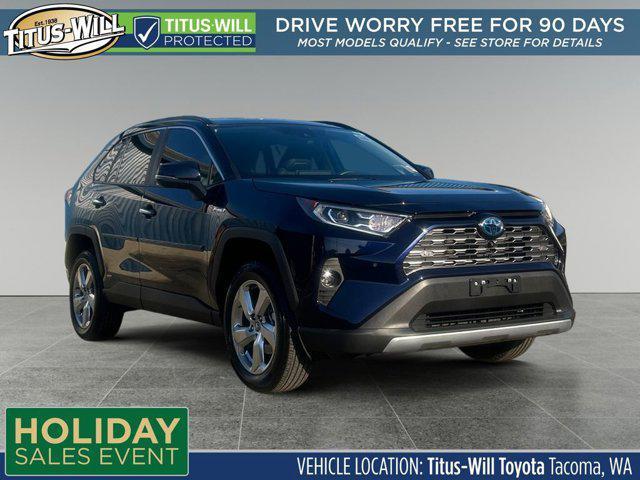 used 2021 Toyota RAV4 Hybrid car, priced at $41,774