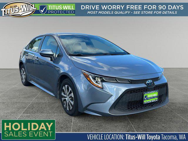 used 2021 Toyota Corolla Hybrid car, priced at $20,320