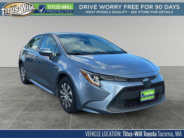 used 2021 Toyota Corolla Hybrid car, priced at $21,999