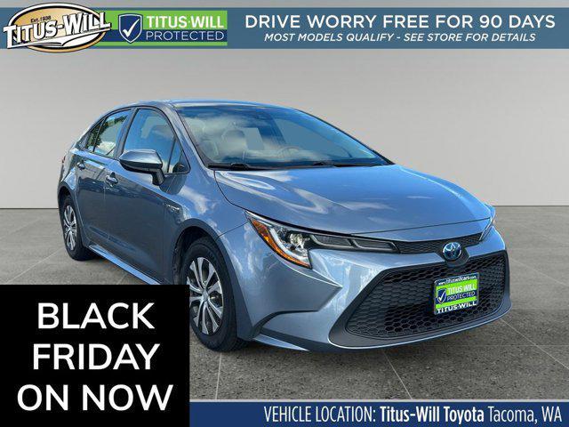 used 2021 Toyota Corolla Hybrid car, priced at $21,999