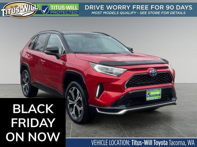 used 2021 Toyota RAV4 Prime car, priced at $41,999