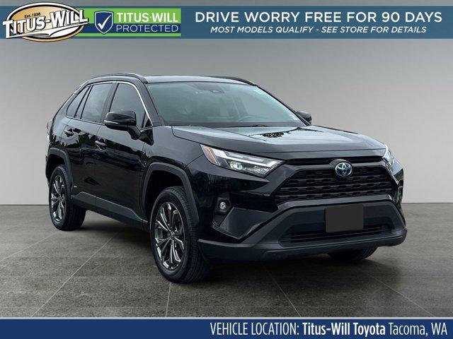 used 2022 Toyota RAV4 Hybrid car, priced at $38,999
