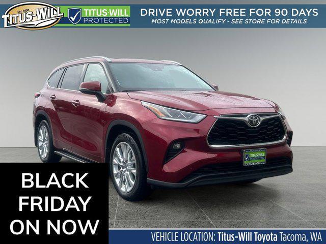 used 2020 Toyota Highlander car, priced at $37,803