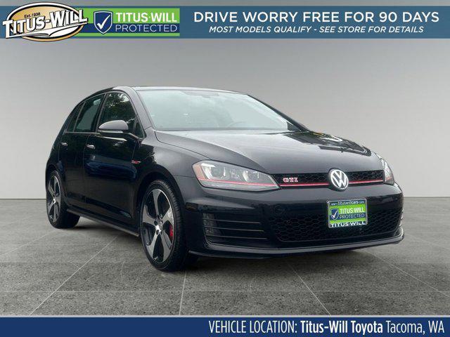 used 2017 Volkswagen Golf GTI car, priced at $19,798