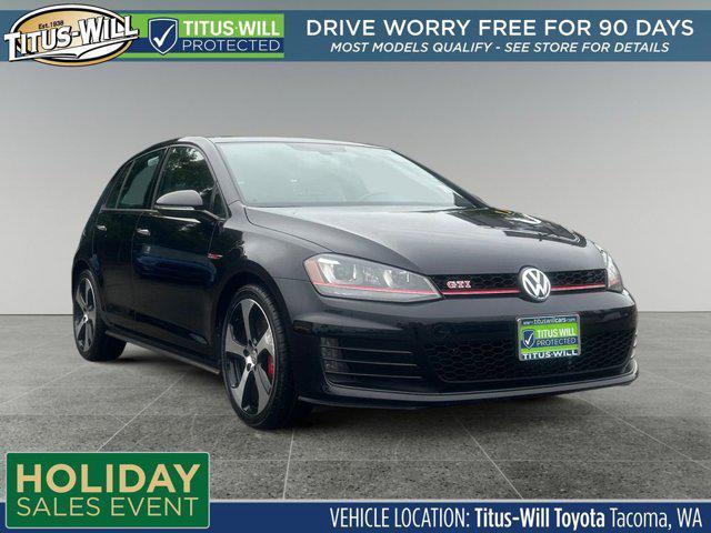 used 2017 Volkswagen Golf GTI car, priced at $23,999