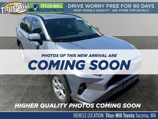 used 2021 Toyota RAV4 Hybrid car, priced at $34,999