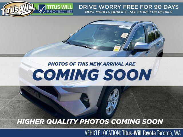 used 2021 Toyota RAV4 Hybrid car, priced at $34,999