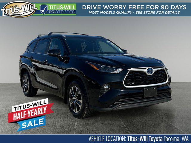 used 2023 Toyota Highlander Hybrid car, priced at $49,341