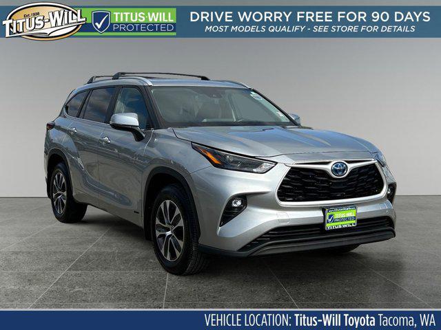used 2024 Toyota Highlander Hybrid car, priced at $51,945