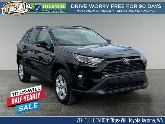 used 2021 Toyota RAV4 Hybrid car, priced at $34,327