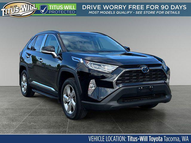 used 2021 Toyota RAV4 Hybrid car, priced at $39,999