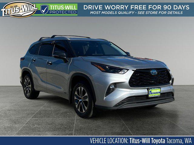 used 2022 Toyota Highlander Hybrid car, priced at $39,987