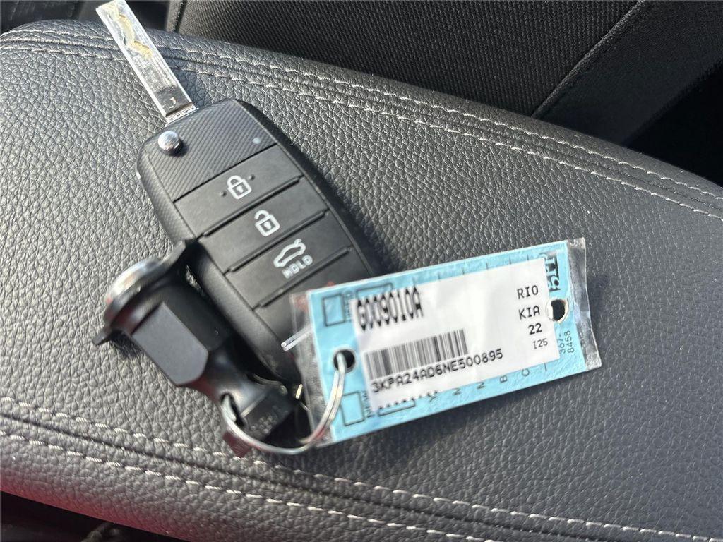 used 2022 Kia Rio car, priced at $15,999