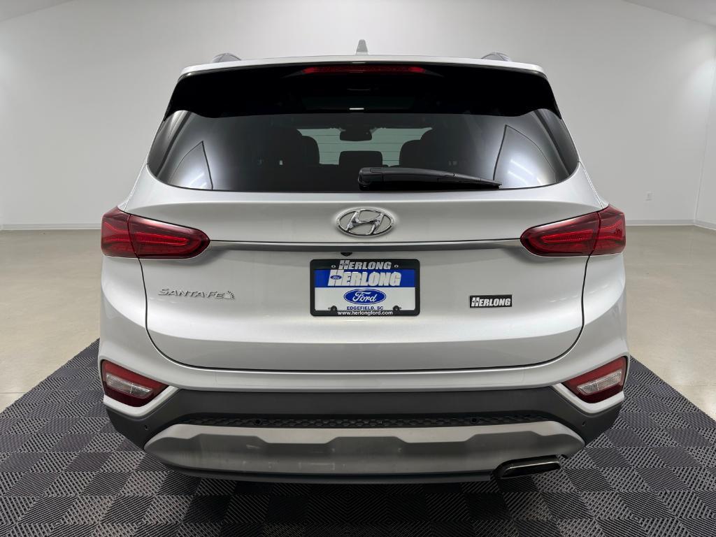 used 2019 Hyundai Santa Fe car, priced at $17,590