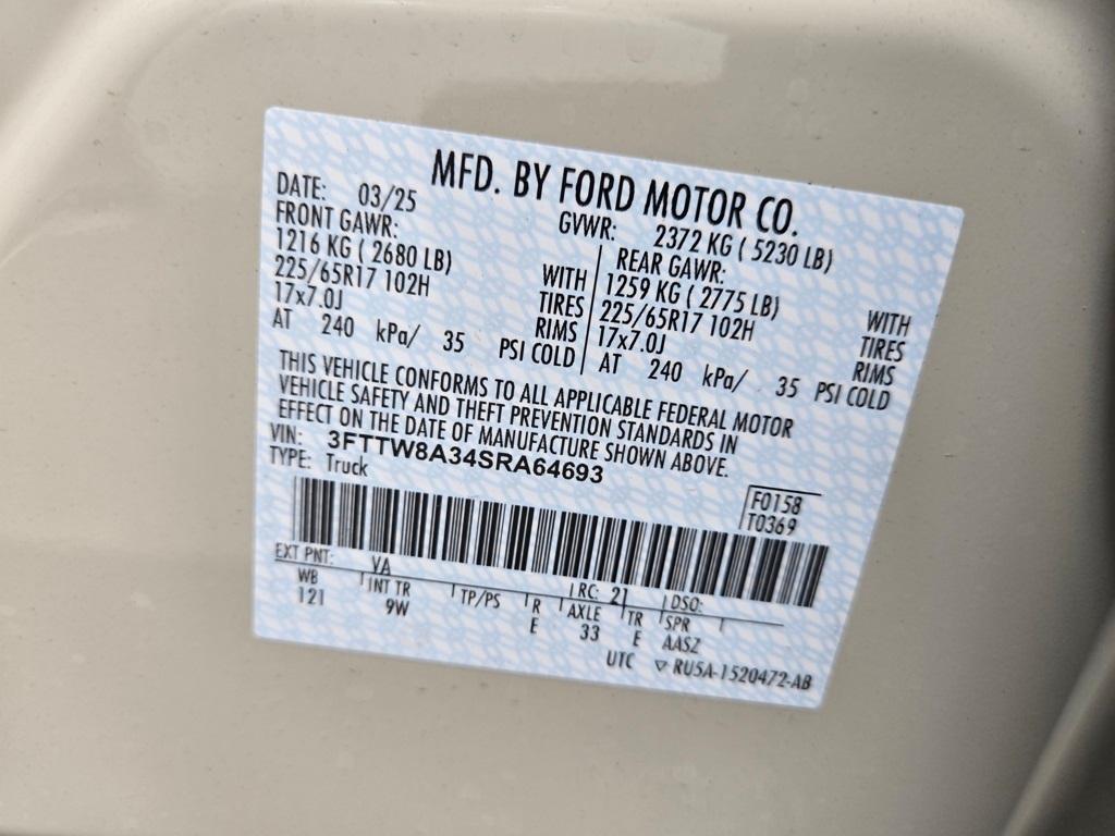 new 2025 Ford Maverick car, priced at $28,569