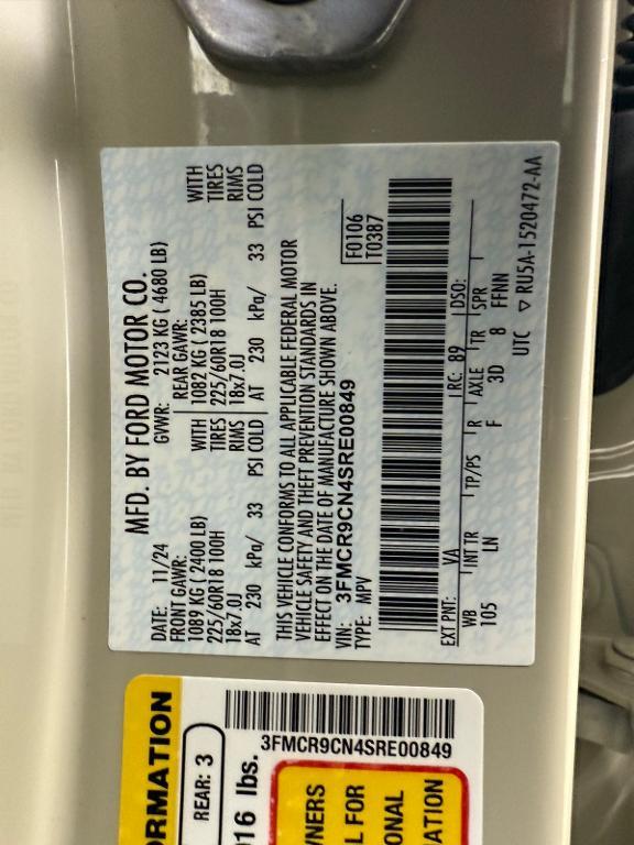 used 2025 Ford Bronco Sport car, priced at $33,980