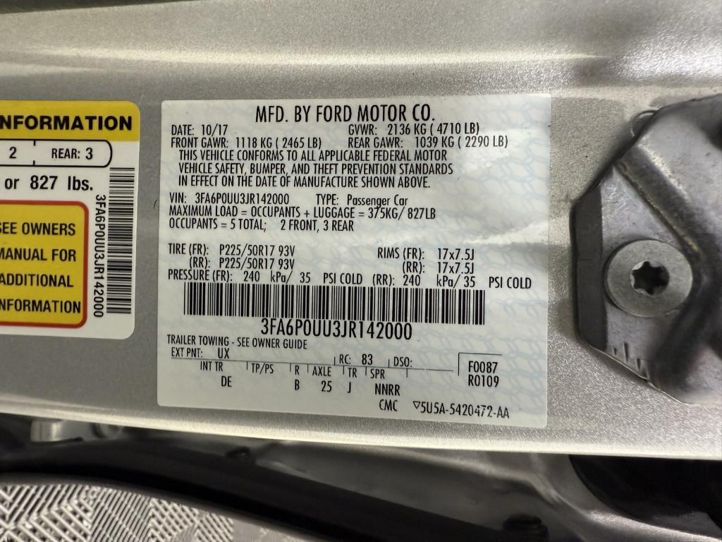 used 2018 Ford Fusion Hybrid car, priced at $16,590