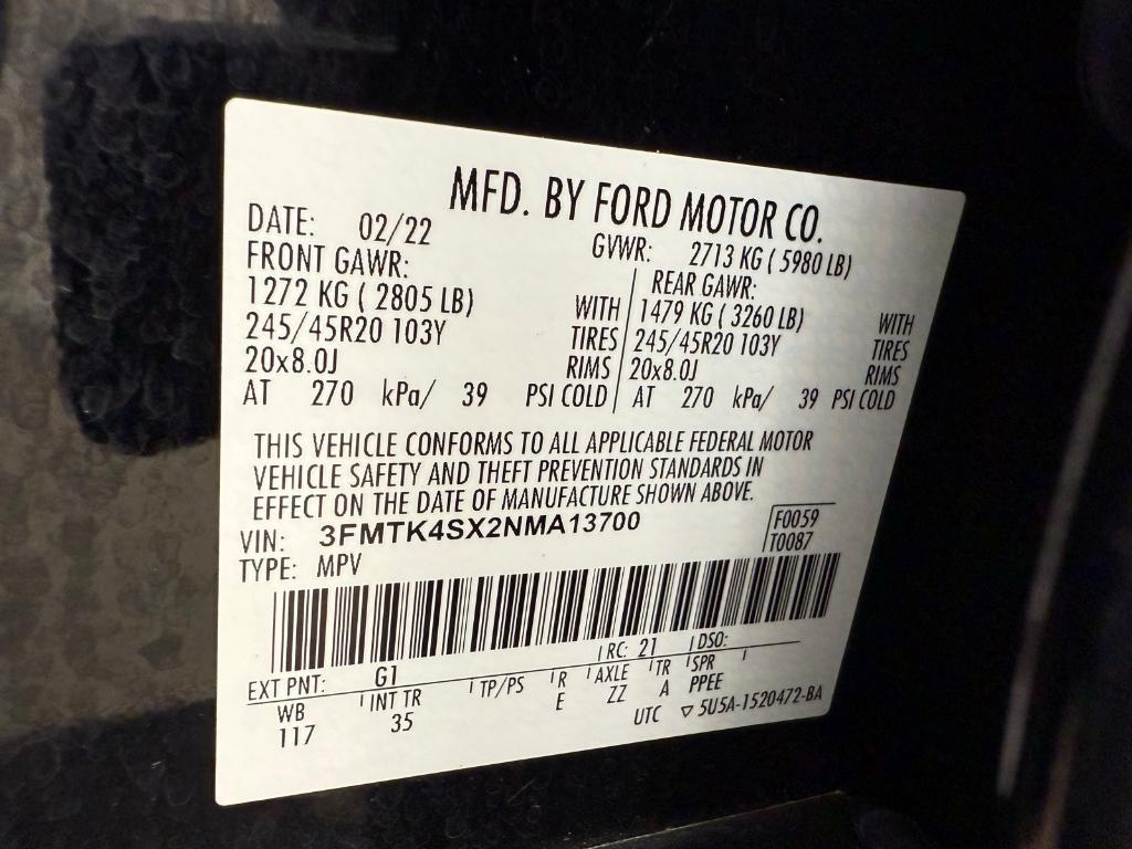 used 2022 Ford Mustang Mach-E car, priced at $31,880