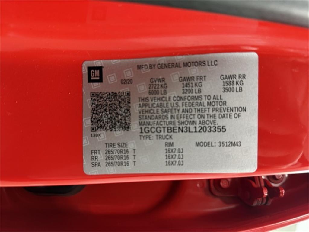 used 2020 Chevrolet Colorado car, priced at $21,480