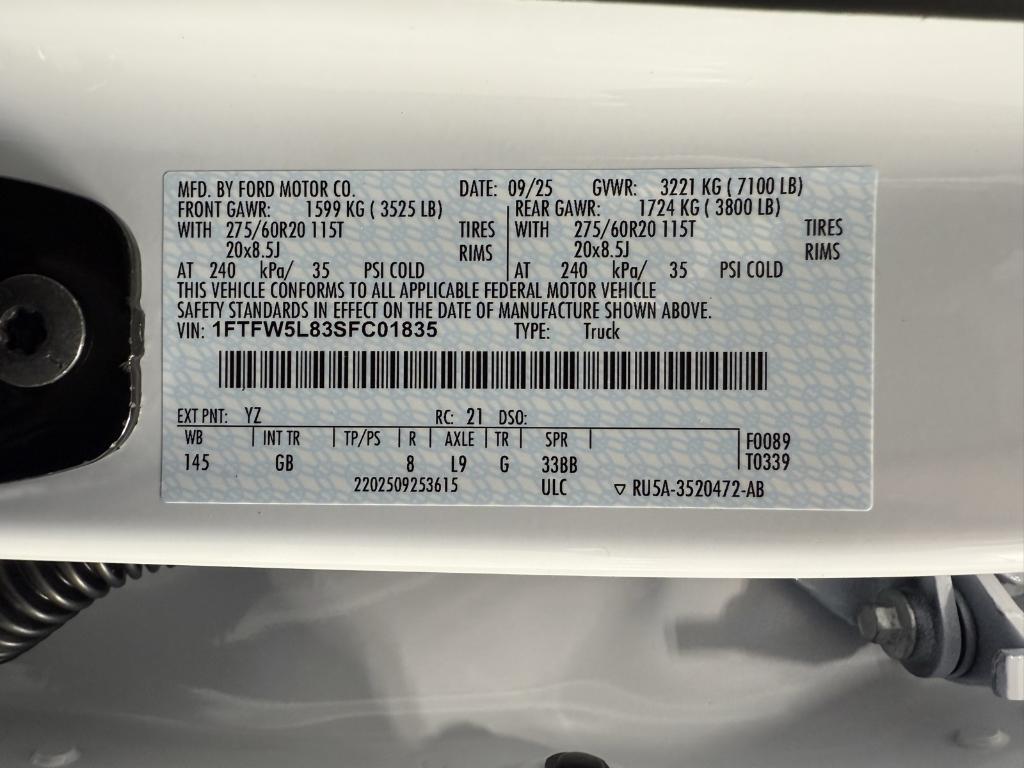 new 2025 Ford F-150 car, priced at $71,705