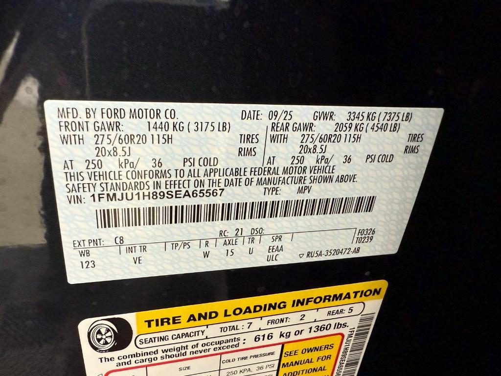 new 2025 Ford Expedition car, priced at $69,480