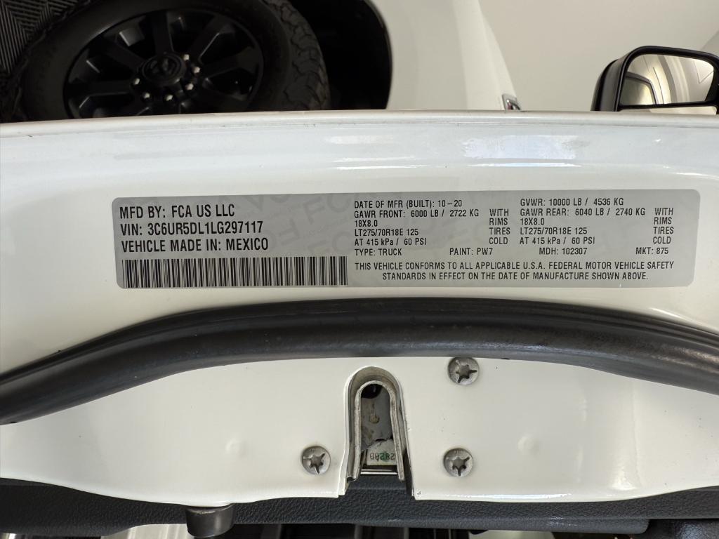 used 2020 Ram 2500 car, priced at $33,480