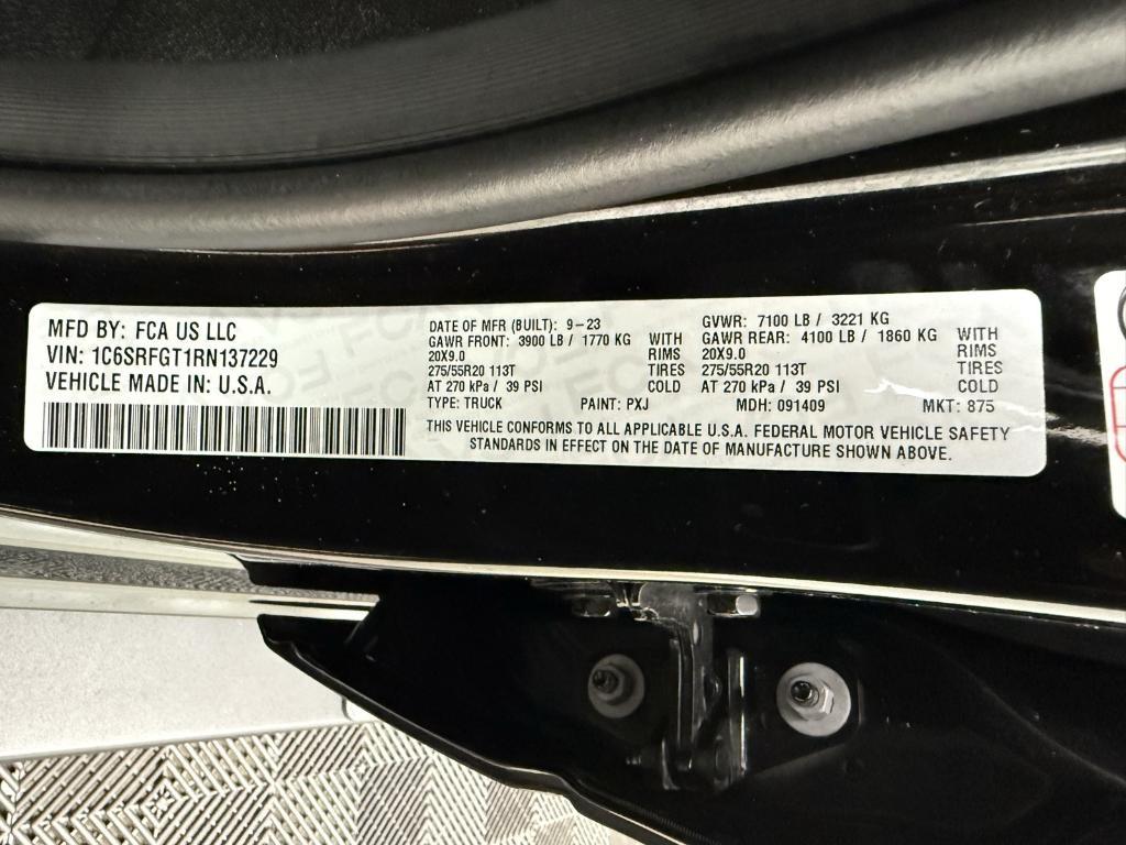 used 2024 Ram 1500 car, priced at $41,880