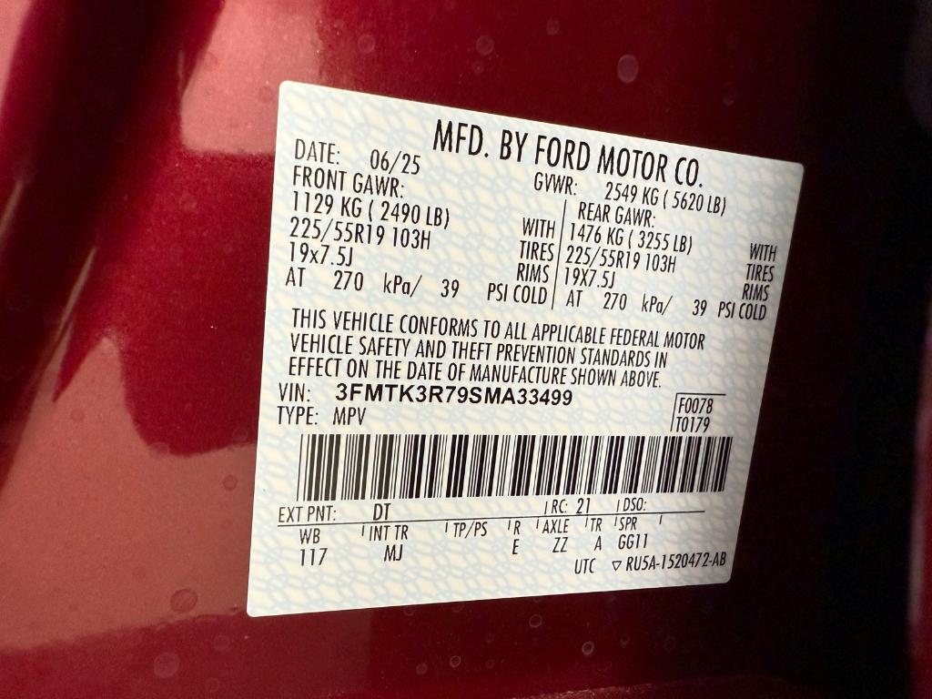 new 2025 Ford Mustang Mach-E car, priced at $52,060