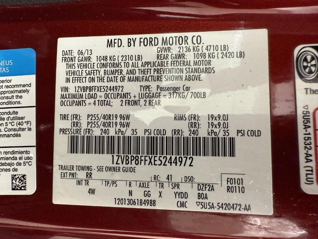 used 2014 Ford Mustang car, priced at $28,880