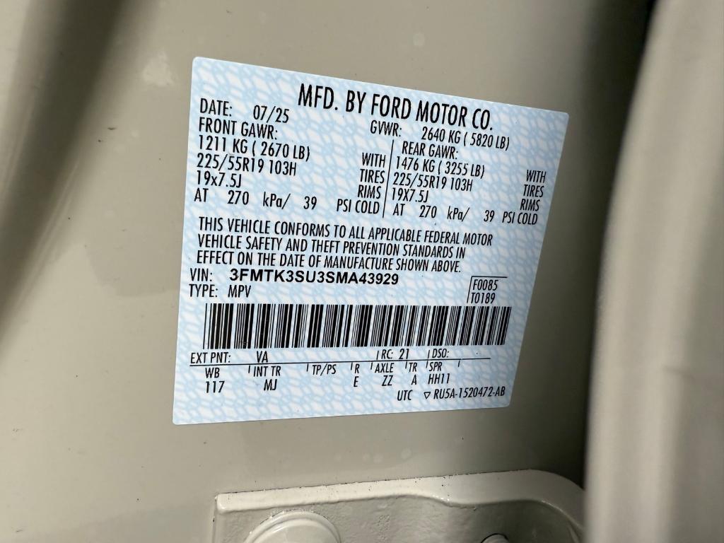 new 2025 Ford Mustang Mach-E car, priced at $56,255