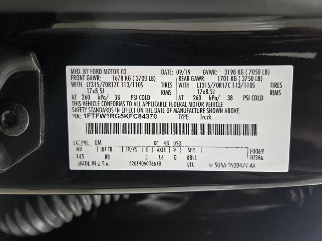 used 2019 Ford F-150 car, priced at $44,480