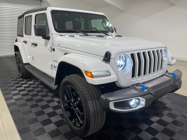 used 2022 Jeep Wrangler Unlimited 4xe car, priced at $34,880