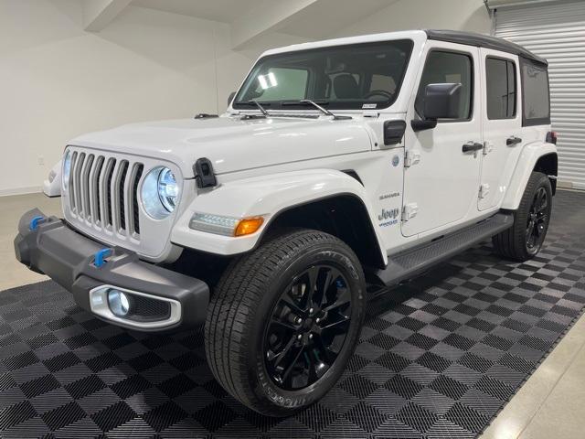 used 2022 Jeep Wrangler Unlimited 4xe car, priced at $34,880