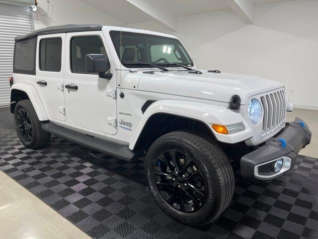 used 2022 Jeep Wrangler Unlimited 4xe car, priced at $34,880