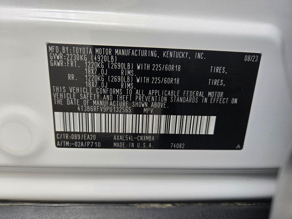 used 2023 Toyota RAV4 Hybrid car, priced at $37,480