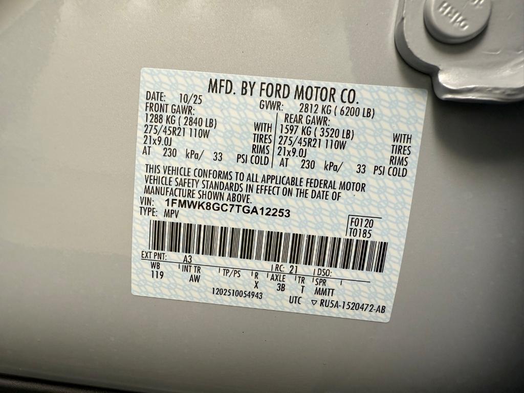 new 2026 Ford Explorer car, priced at $63,335