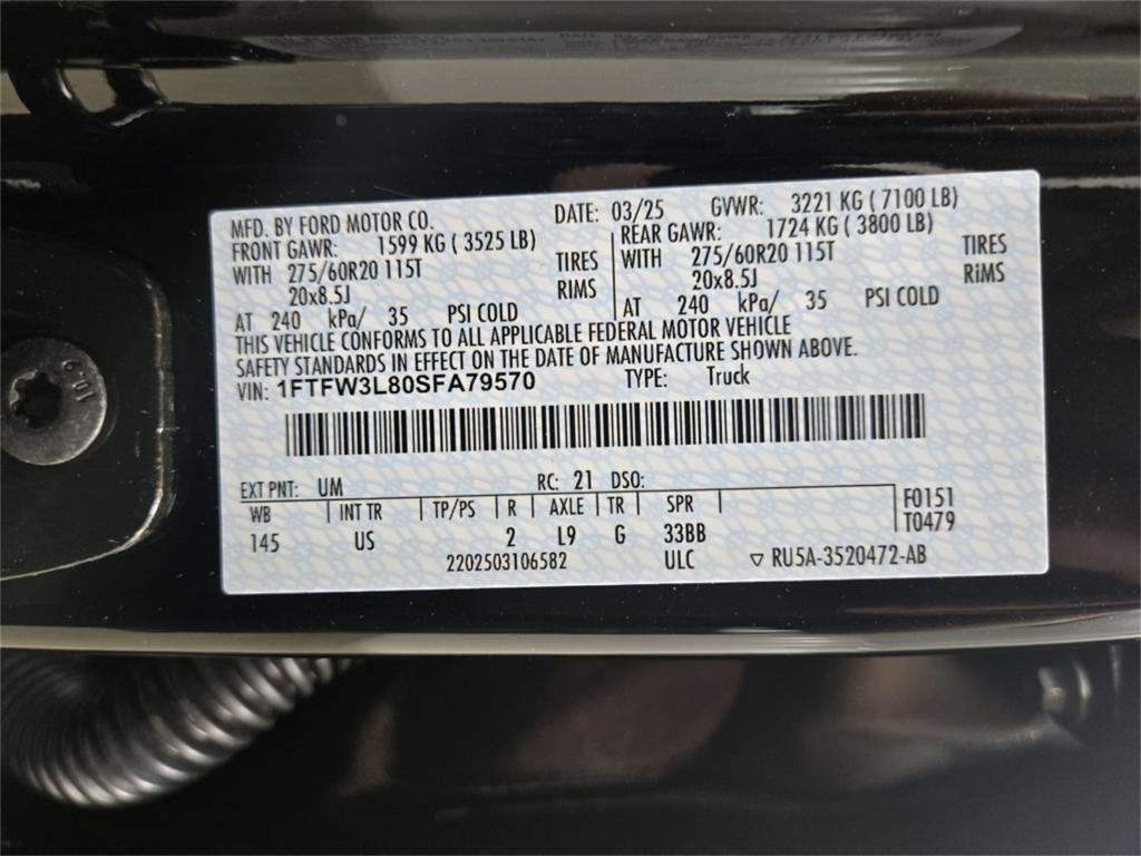 new 2025 Ford F-150 car, priced at $59,777