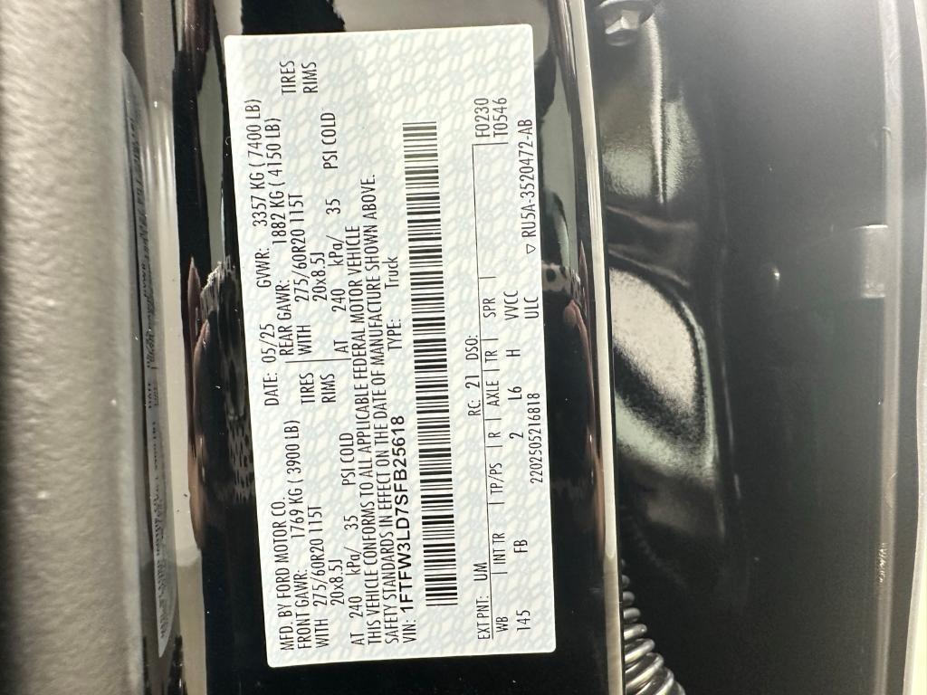 new 2025 Ford F-150 car, priced at $57,157