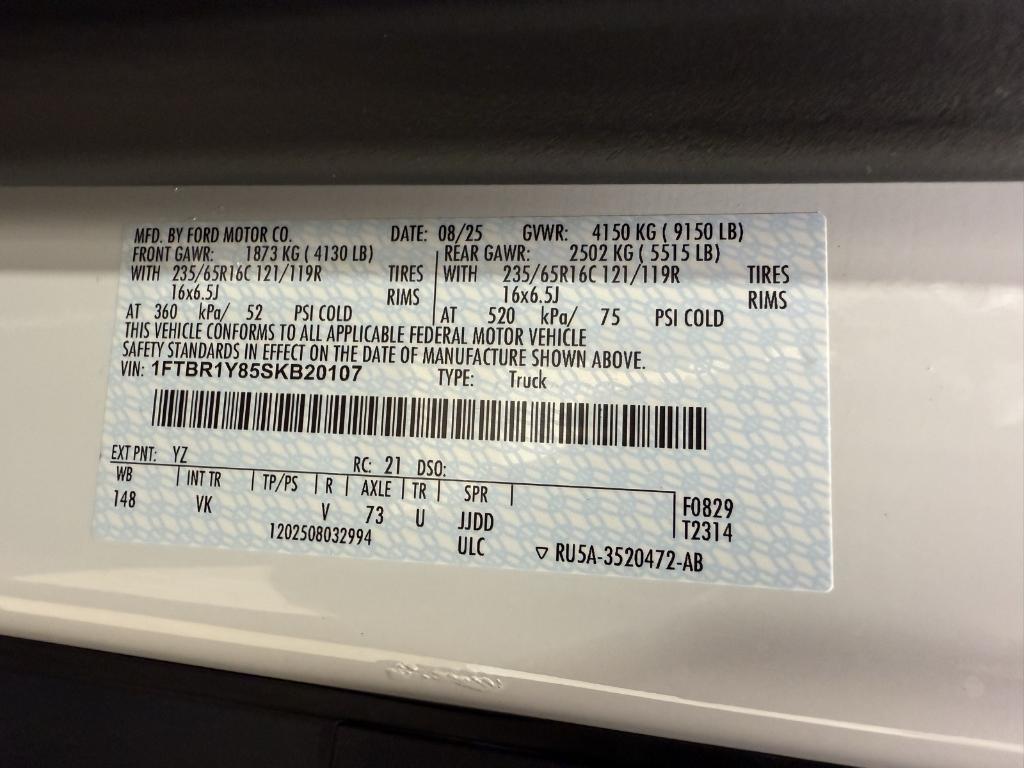 new 2025 Ford Transit-250 car, priced at $47,489